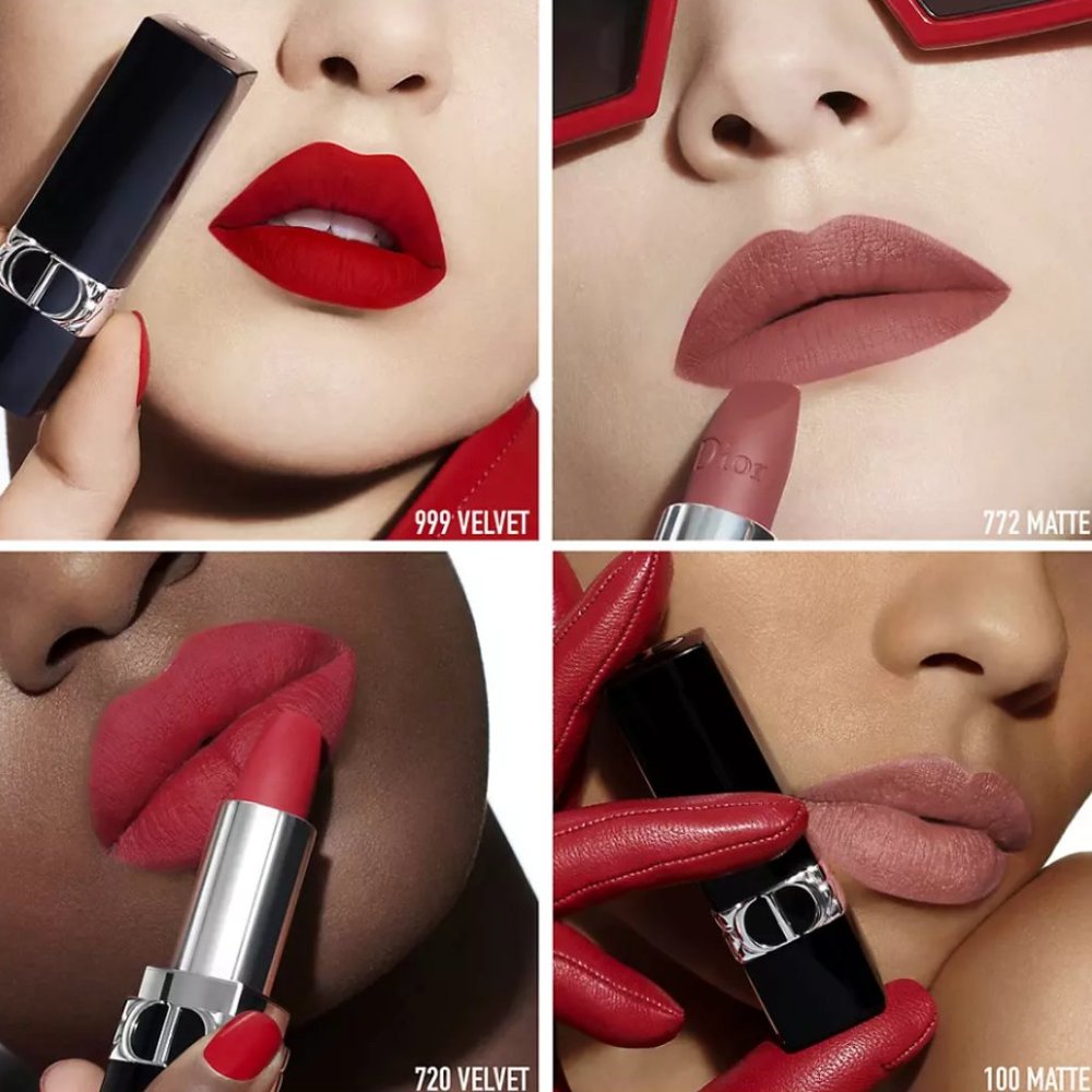 CHRISTIAN DIOR MAKEUP CLUTCH (ROUGES COLLECTION) - 2023 HOLIDAY LIMITED ADDITION - Picture 5 of 8